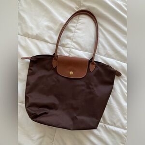 BROWN WATERPROOF TOTE BROWN SMALL